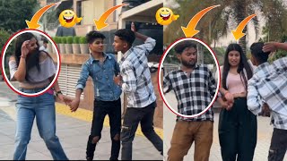 Slapping Prank 🤩 Best Reaction Video || with Girls 😍 Funny video || Prankstar vinod