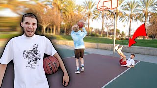 Adin Ross Pulled Up On Me... 1v1 Basketball!