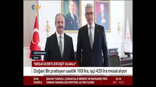 Genel Başkan Doğan, Toplu Sözleşme Müzakere Sürecini NTV&#39;ye Değerlendirdi 