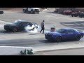 Redeye Hellcat vs Hellcat - drag racing