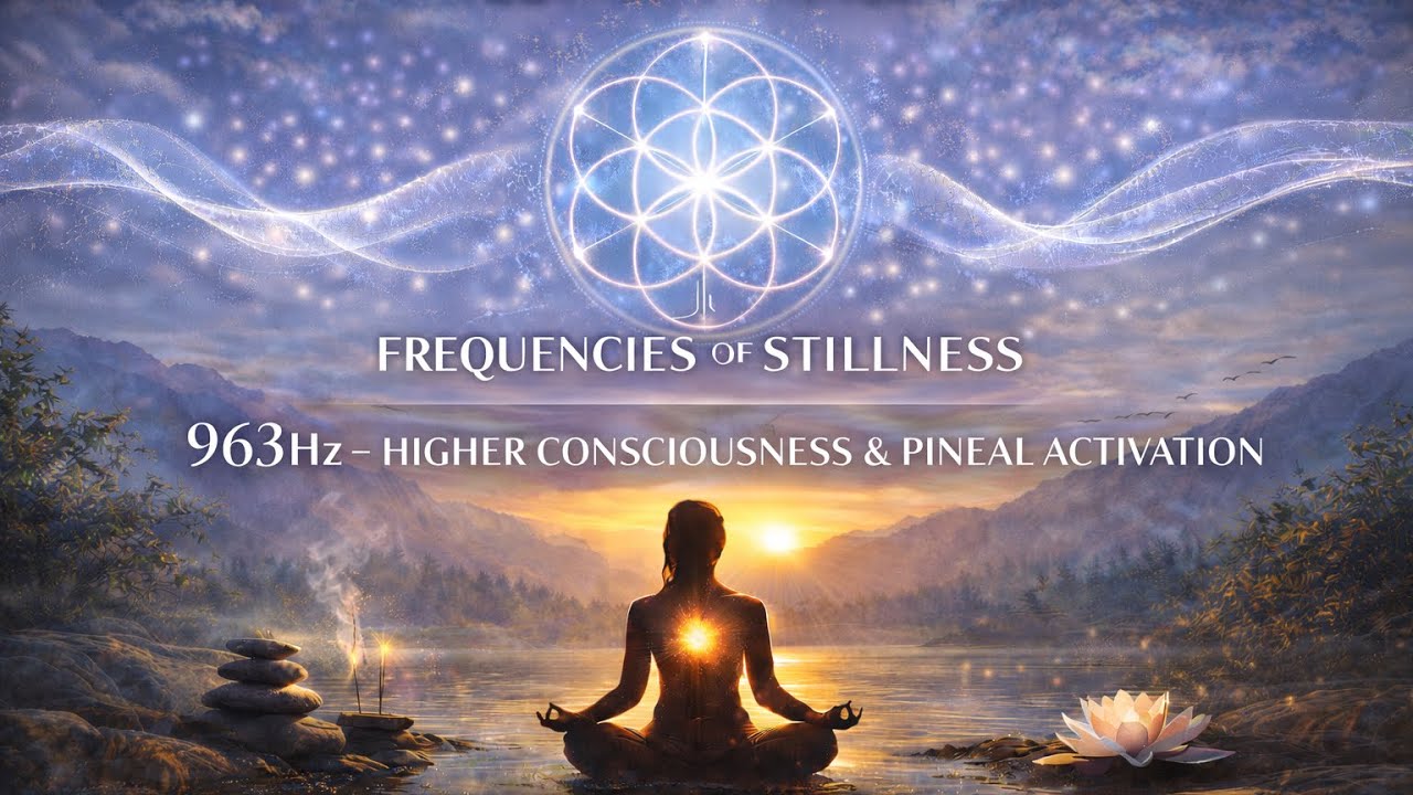 963 Hz Frequency for Higher Consciousness, Pineal Activation & Deep ...