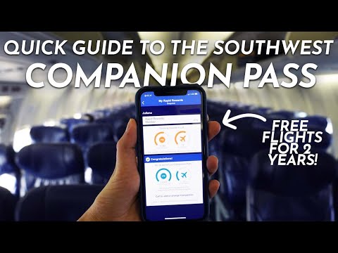 How to earn the SOUTHWEST COMPANION PASS and travel for (almost) free in 2022