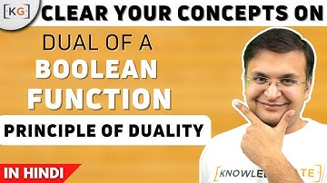 Part 2.10 - Dual of a Boolean function expression Duality theorem principle of duality how to find