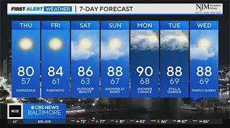 Nearly perfect Maryland weather through the weekend thumbnail