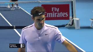 Top five Roger Federer forehands vs del Potro | Basel 2017 Final