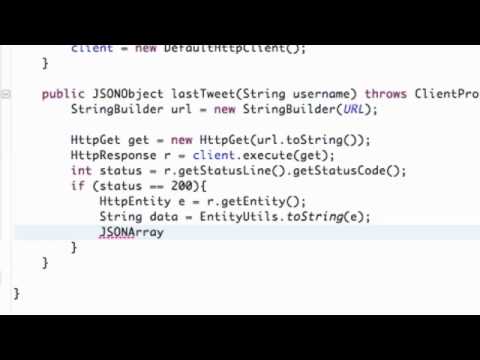 JSONArrays and JSONObjects - YouTube