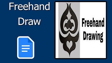 How to Draw Freehand Add with Google Docs