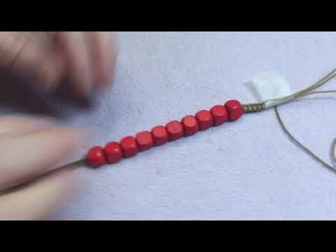 How To Make A Rosary With Macrame Braiding (Part 1)