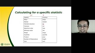 Basic Summary Statistics using R