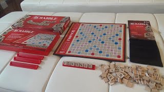 SCRABBLE BOARD GAME UNBOXING, CLOSE UP LOOK AND HOW TO PLAY BOARD GAMES REVIEW CUSTOMER REVIEWS