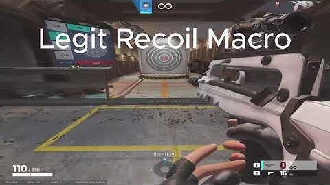 NO RECOIL MACRO For R6 | | No ban