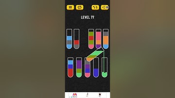 Water Sort Puzzle level 77
