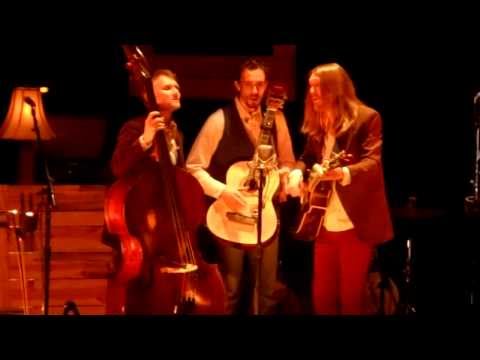 Wood Brothers - Shoofly Pie - Acoustic, One Mike - Philly 2-21-14