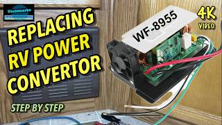 how to replace RV trailer power converter WF8955