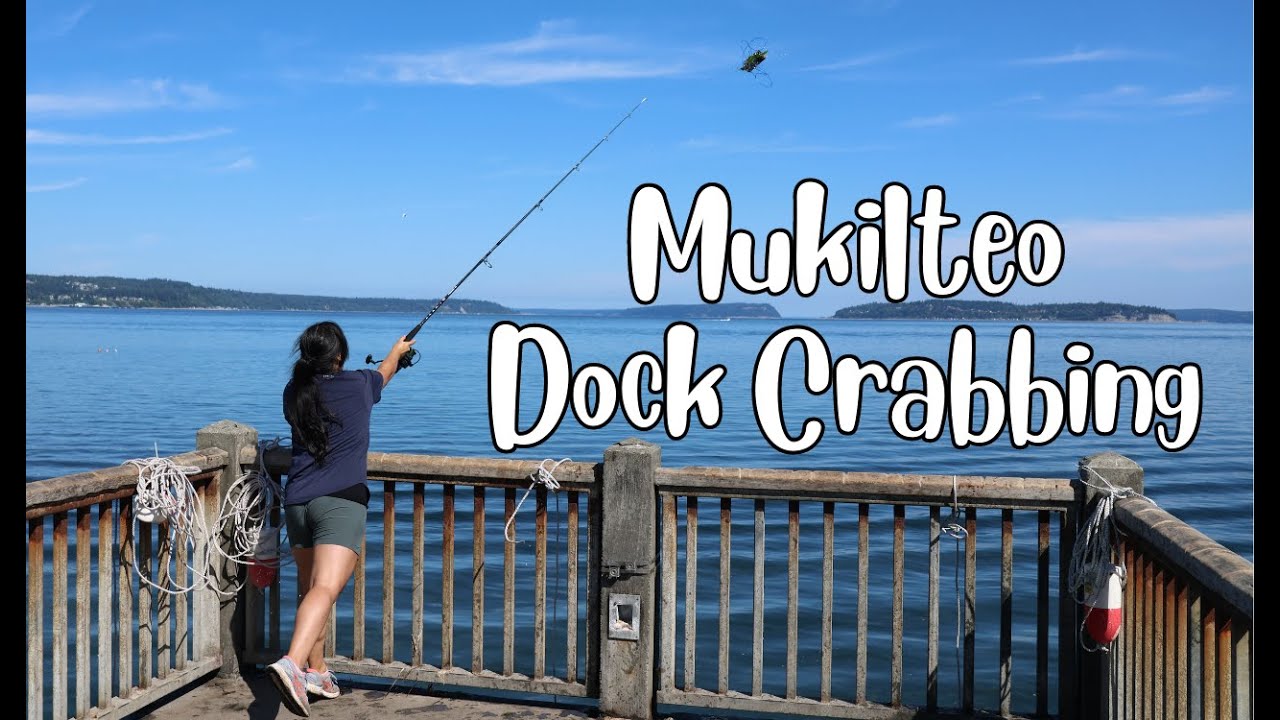 Dock Crabbing off Mukilteo Ivar's Pier 