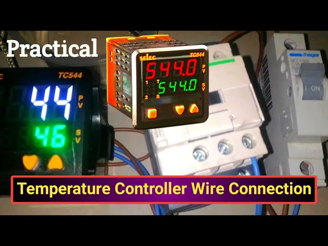 Temperature Controller Connection with RTD, thermocouple and Solid State  Relay @TheElectricalGuy 