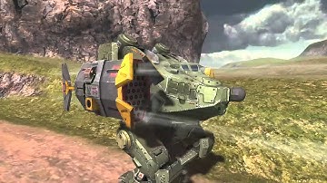 Walking War Robots - Weapon: R40M Orkan (version 01) | Sound by DFAD