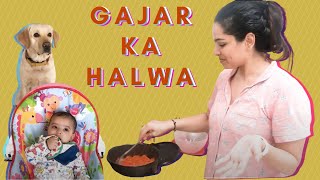 How To Make Gajar Ka halwa | Punjabi Style Recipe | Carrot Halwa | Without Khoya |Shikha Singh Vlogs