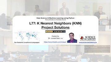 Lecture_77: #scikitlearn #KNearestNeighbors #knn #handson #python #machinelearning #datascience