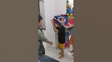 Thumbnail of barongsai 😅 Lion dance #shorts #liondance #shortsvideo #shortsfeed
