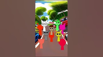 Construction Challenge Incredibox Sprunki Complete the puzzle correctly   Playing with shadows