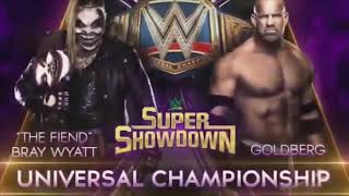 Goldberg returns and spears The Fiend Bray Wyatt