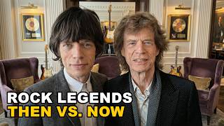 TOP 10 Legendary Rock Stars 🎸 Then vs Now