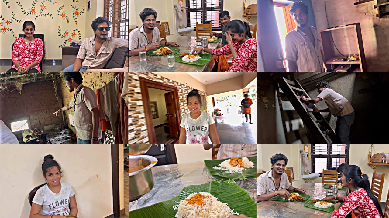 Jananinaklna old home tour😂/Yenkleg Eni sammanada Vanas🥳/Sandeep annana ponnu yencha eppoduge?😂