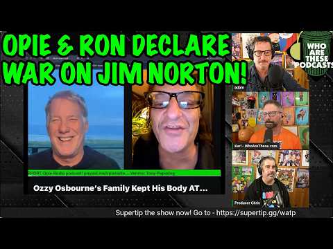 RON SAYS JIM NORTON IS NOT FUNNY!? RETARD ALERT!