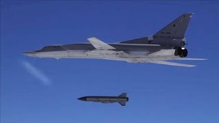 Russian Tu-22M3 Launches Another Attack On Ukraine Using Kh-22 Missiles or (AS-4 Kitchen)