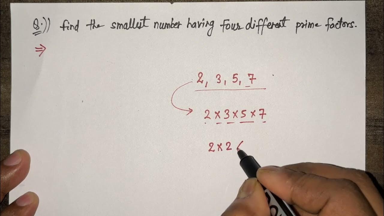 Find The Smallest Number Having Four Different Prime Factors YouTube find-the-smallest-number-having-four-different-prime-factors-youtube