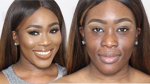 My Updated Foundation, Highlight & Contour Routine. Perfect for Hyper-pigmented/Discoloured Skin