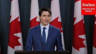Canadian Prime Minister Justin Trudeau Celebrates Canada Day