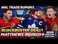 NHL Trade Rumors Toronto Maple Leafs &amp; Minnesota Wild Blockbuster Deal Matthew Tkachuk &amp; Brady Tkach