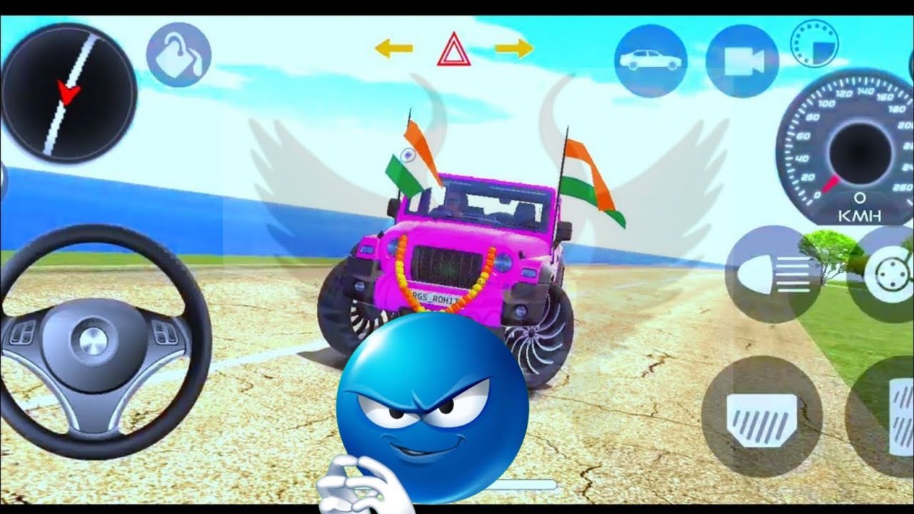 Dollar (song) New Car Simulator 3d Mahindra Pink Thar😈 Driving - Indian Car Simulator 2025‎