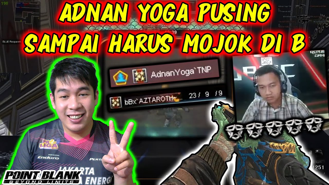 PRANK ADNAN YOGA PAKE AZURE DRAGON, PUSING TUJU KELILING - Point Blank ...