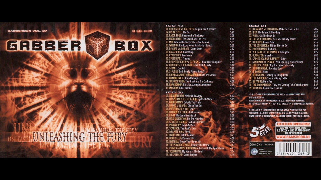 Watch Gabberbox 27 - Unleashing The Fury (2004) on YouTube Watch Gabberbox 27 - Unleashing The Fury (2004) on YouTube