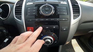 How to Enable or Disable AC in Kia Venga ( 2009 - 2019 ) - Turn AC On or Off