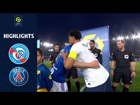 RC STRASBOURG ALSACE - PARIS SAINT-GERMAIN (3 - 3) - Highlights - (RCSA - PSG) / 2021-2022