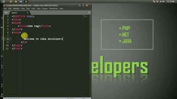 bdo tag in html - Tutorial no. 21 Html basic to advance -Idea Developers 2019