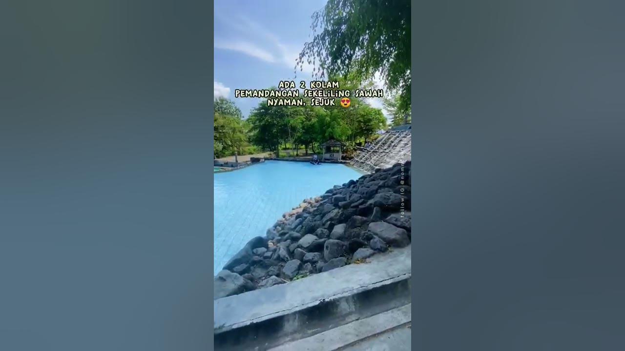 Umbul Siblarak, Sidowayah, Polanharjo, Klaten. Berenang dengan suasana yang masih asri.