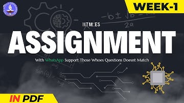 IIT Madras Electronic System And English Graded assignment week 1