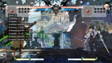 Ramlethal Rekka Dash Cancel Practice Combo