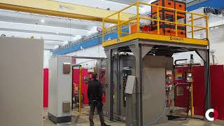 Compact Bagging System for Metal Granules