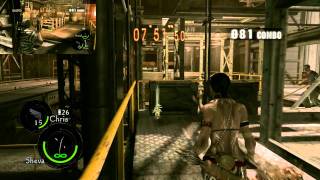 Resident Evil 5 - Mercenaries - Missile Area - 150 Combo