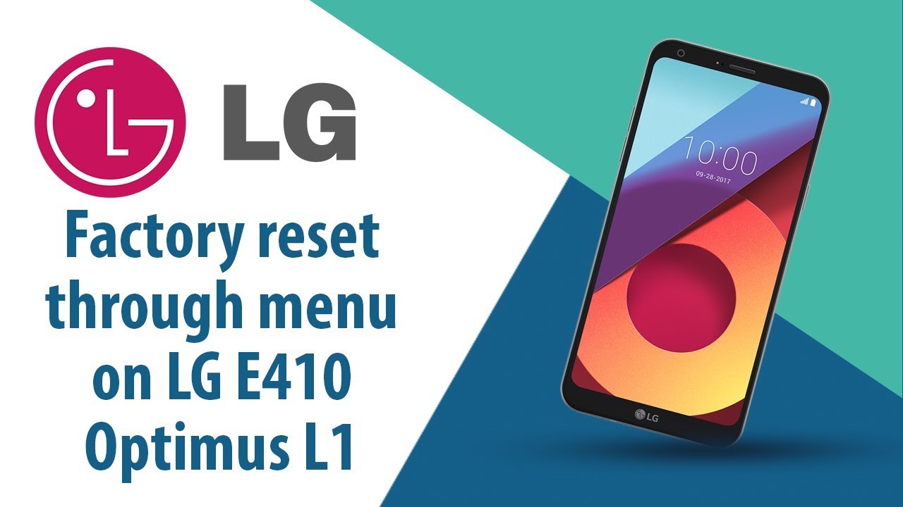 How to Hard Reset on LG Optimus L1 E410? - YouTube