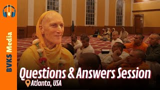 Questions And Answers Session | Atlanta, USA