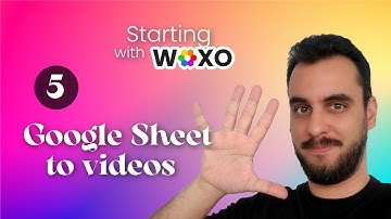WOXO VIDEO MAKER | SHEET TO VIDEOS GUIDE | STEP5