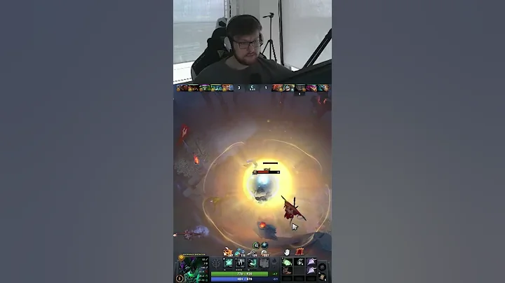 THE DUMBEST MISS CLICK!😱😱😱 #dota2 #shorts #qojqva