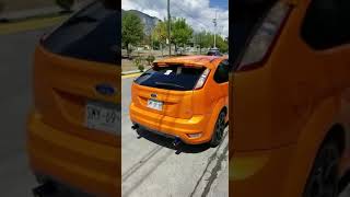 Focus st mk2 LOUDEST! Full straight pipe